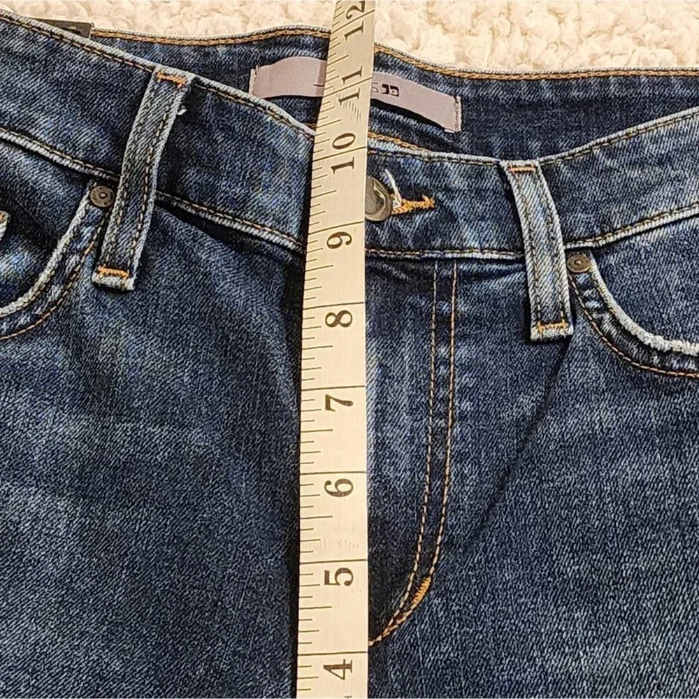 Joe's JeansWomen's Blue Mid Rise Distressed Jeans size 25 new!!‎